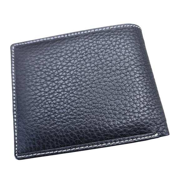New Hugo Boss 12 compartment wallet black leather. - Picture 2 of 8